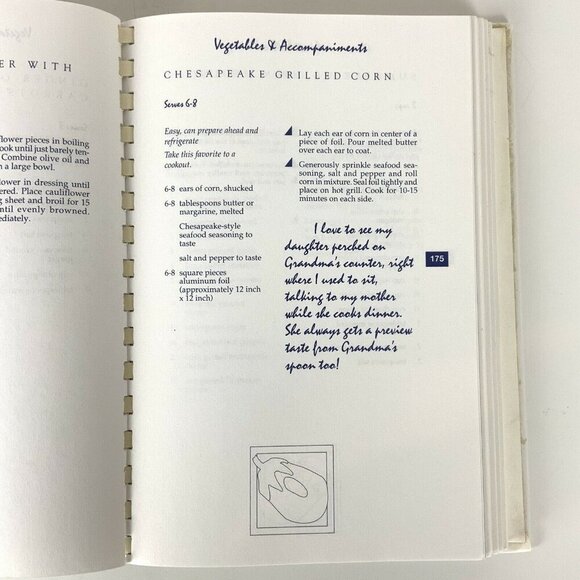 Of Tide & Thyme Cookbook Junior League Of Annapolis MD 2006 Spiral-Bound Recipes - Picture 8 of 12